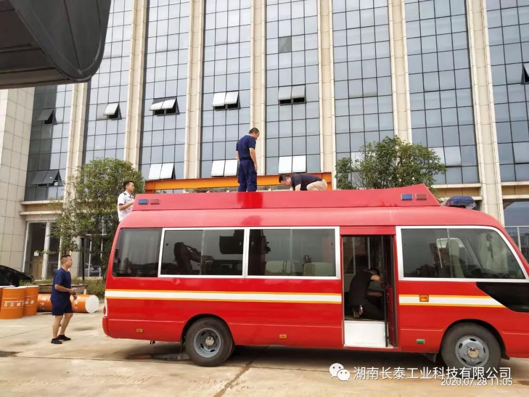 开云线上平台｜湖南株洲通信前导车改装完成